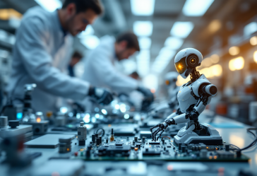 Gemini Robotics di Google che rappresenta la robotica intelligente