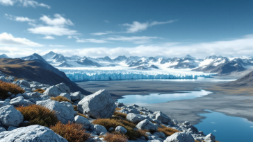 Immagine della Groenlandia con risorse di terre rare