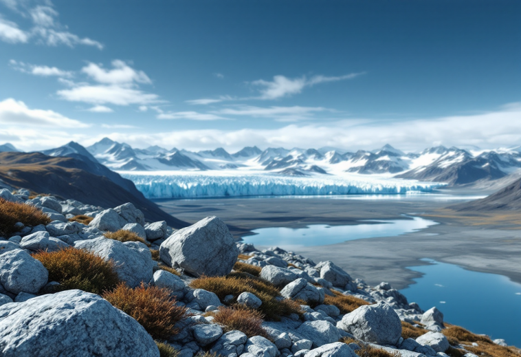 Immagine della Groenlandia con risorse di terre rare