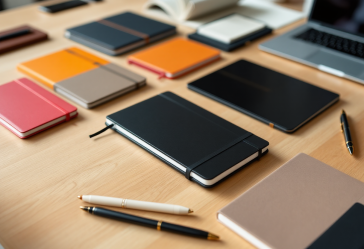 Taccuini digitali con penna e tablet