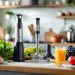 Frullatori a immersione di diversi modelli e colori