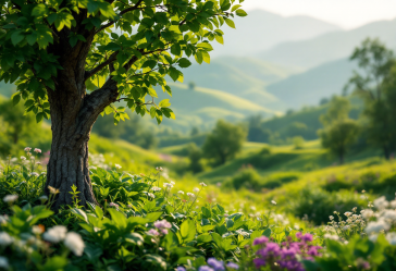 Immagine della Terra come organismo vivente che influisce sul destino