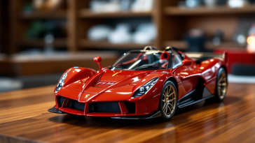 Modello Lego della Ferrari SF-24 in scala 1:8