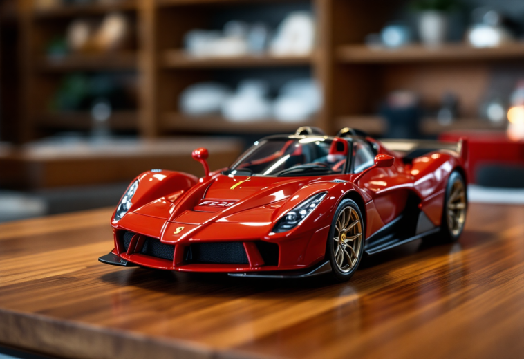 Modello Lego della Ferrari SF-24 in scala 1:8