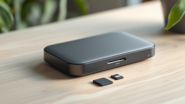 Lettore Beikell per schede SD e microSD in uso