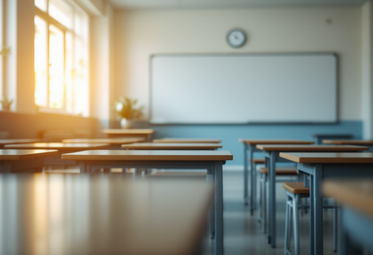 Immagine di una maestra che discute di OnlyFans