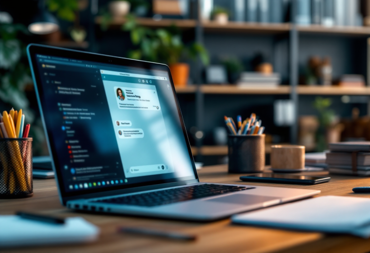 Immagine che rappresenta messaggi RCS cifrati tra iOS e Android