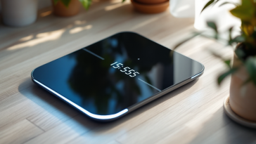 Bilance smart moderne per il monitoraggio della salute