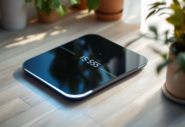 Bilance smart moderne per il monitoraggio della salute