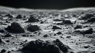 Immagine della missione lunare IM-2 con astronauti