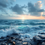 Immagine dei continenti sommersi e misteriosi sotto la superficie terrestre