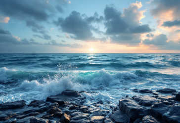 Immagine dei continenti sommersi e misteriosi sotto la superficie terrestre