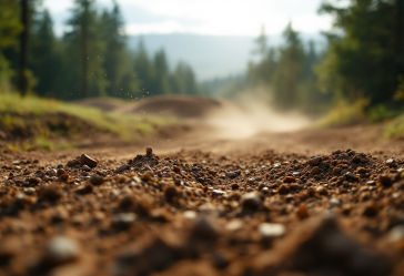 Moto da cross elettriche in azione durante una competizione