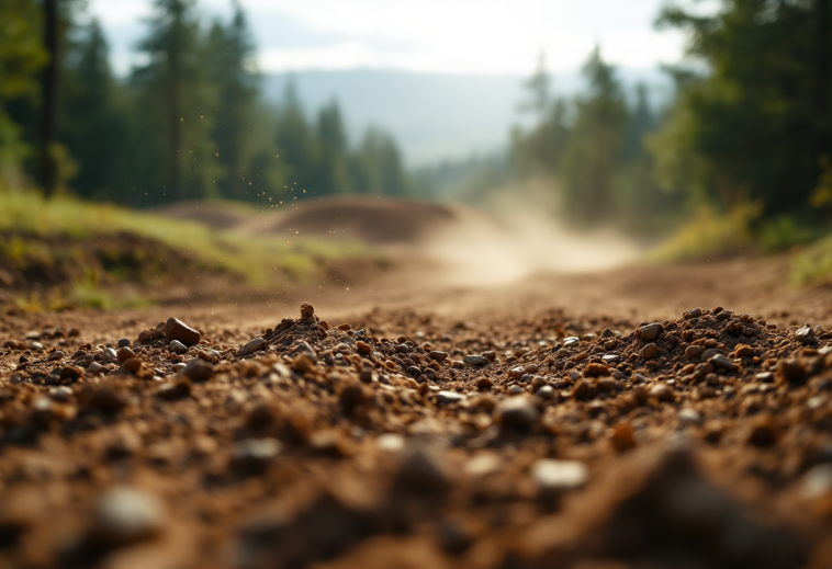 Moto da cross elettriche in azione durante una competizione