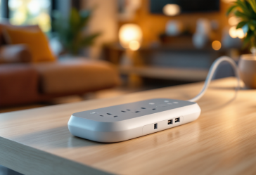 Multipresa smart TP-Link Tapo P300 in uso domestico