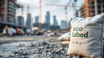 Calcestruzzo sostenibile nel progetto Book & Claim di Mundys