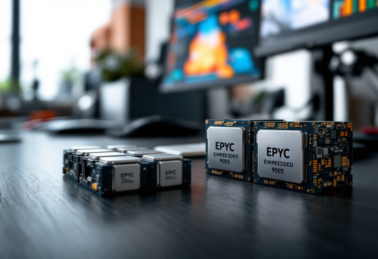 Processori AMD EPYC Embedded 9005 per server