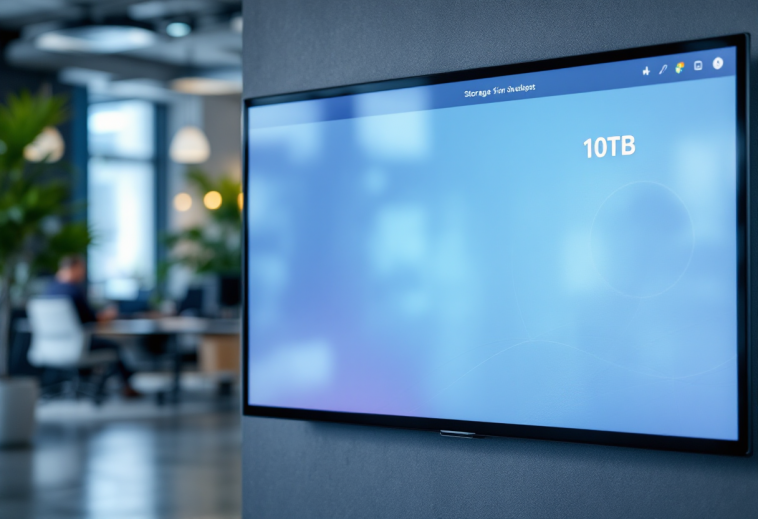 Immagine promozionale dell'offerta cloud di Total Drive