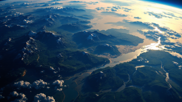 Immagine del satellite Pathfinder Heo in orbita terrestre