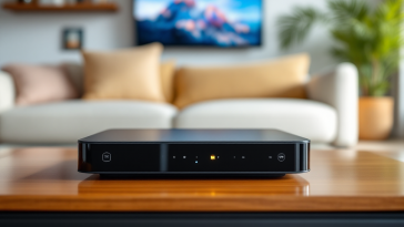 Immagine di un set top box economico con avvertenze