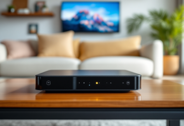 Immagine di un set top box economico con avvertenze