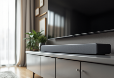 Soundbar Samsung C400 con design elegante e audio potente