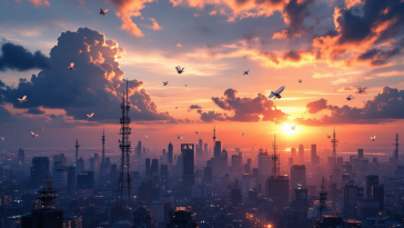 Immagine che rappresenta SpaceSail e Starlink in competizione