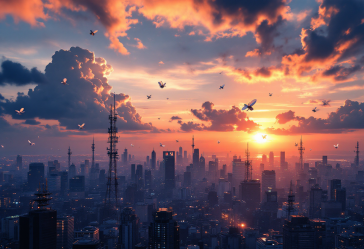 Immagine che rappresenta SpaceSail e Starlink in competizione