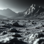 Lander Blue Ghost di Firefly Aerospace sulla superficie lunare