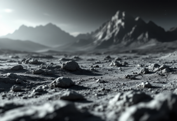 Lander Blue Ghost di Firefly Aerospace sulla superficie lunare