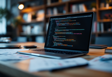 Logo AMD ROCm su sfondo Windows