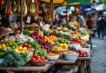 Logo di TikTok Shop con sfondo italiano