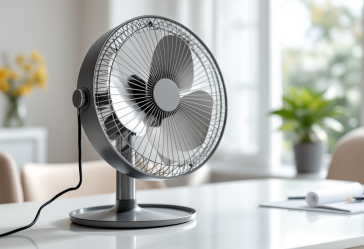 Ventilatore Shark TurboBlade Fan in un ambiente moderno