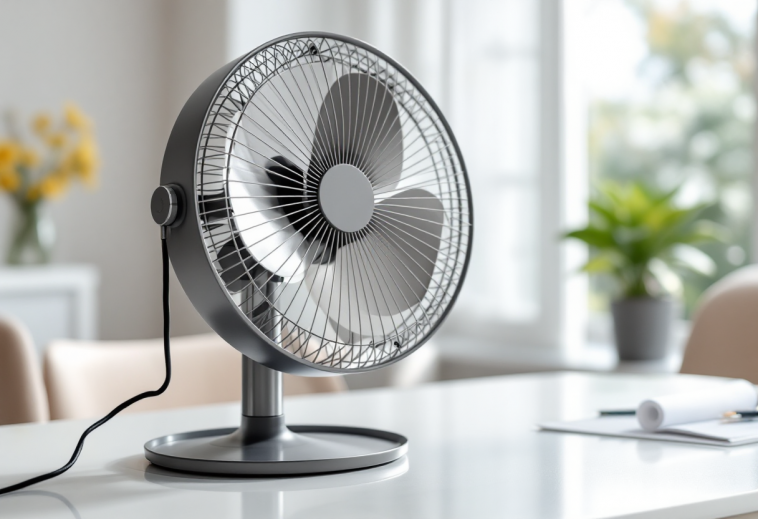 Ventilatore Shark TurboBlade Fan in un ambiente moderno