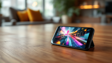 Screenshot di WhatsApp con foto in movimento su Android