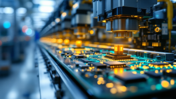 Logo Intel e TSMC che simboleggiano un accordo strategico