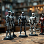 Action figure AI che rappresentano personaggi famosi