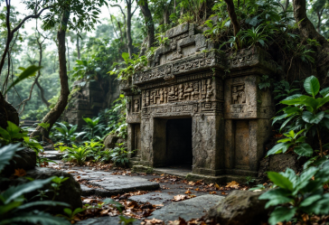 Scoperta di un altare Teotihuacan a Tikal