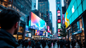 Logo di Amazon con simbolo di TikTok in evidenza