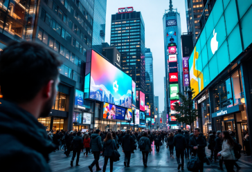 Logo di Amazon con simbolo di TikTok in evidenza