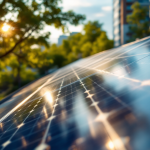 Logo Apple con grafico delle emissioni ridotte