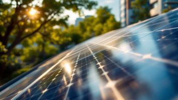 Logo Apple con grafico delle emissioni ridotte