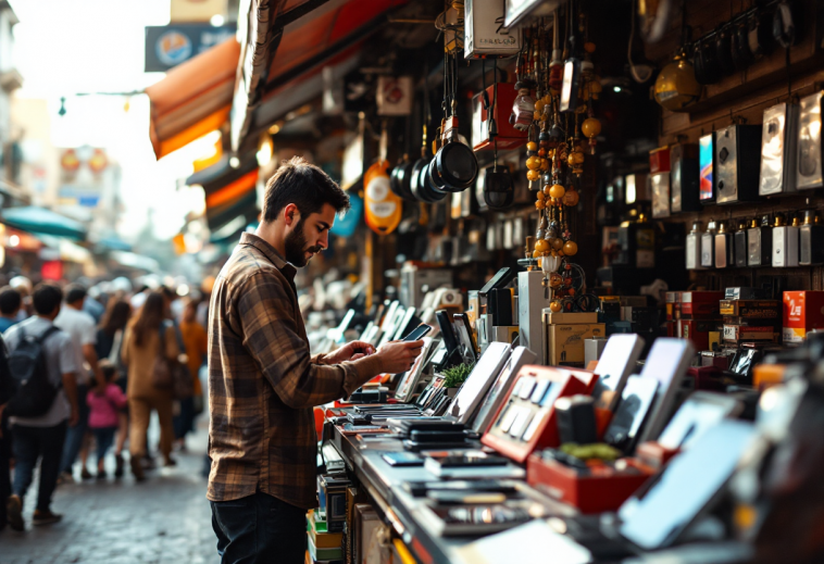 Grafico che mostra l'aumento dei prezzi degli iPhone nel mercato globale