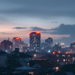 Immagine del blackout in Spagna e Portogallo