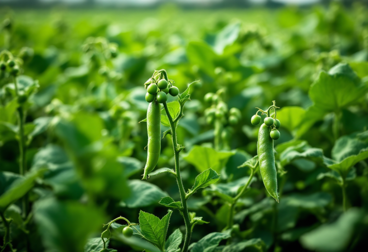 Studio sui caratteri genetici dei piselli di Mendel