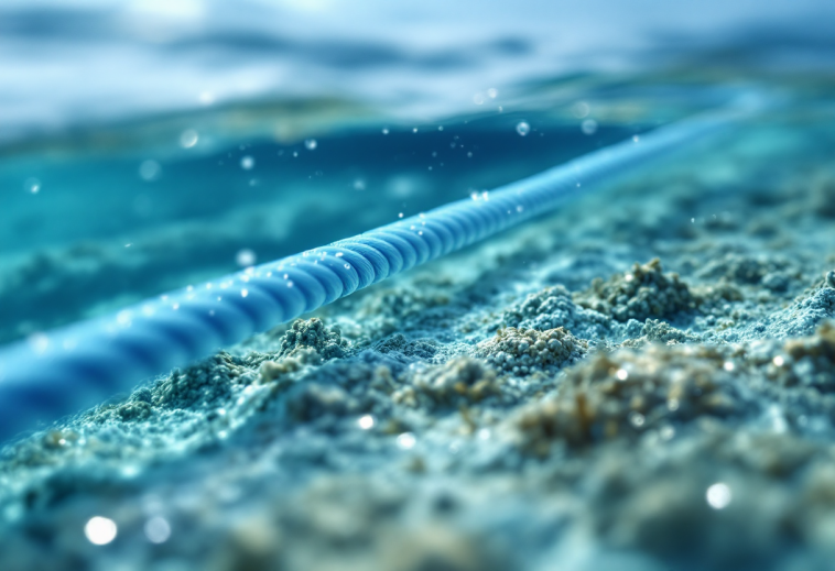 Cavi internet sottomarini che collegano continenti