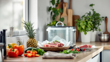 Roner e accessori per cucina sous vide in uso