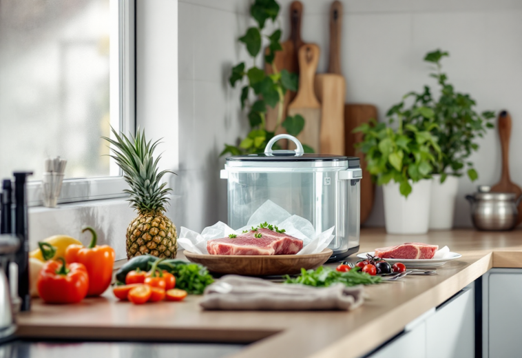 Roner e accessori per cucina sous vide in uso