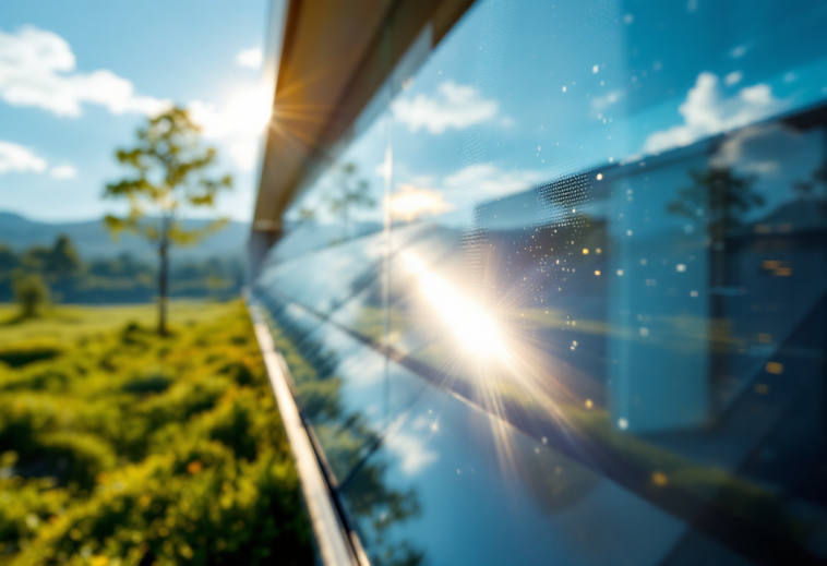Finestre fotovoltaiche innovative Heli-ON di Glass to Power