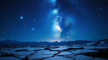 Immagine delle galassie satelliti di Andromeda in allineamento